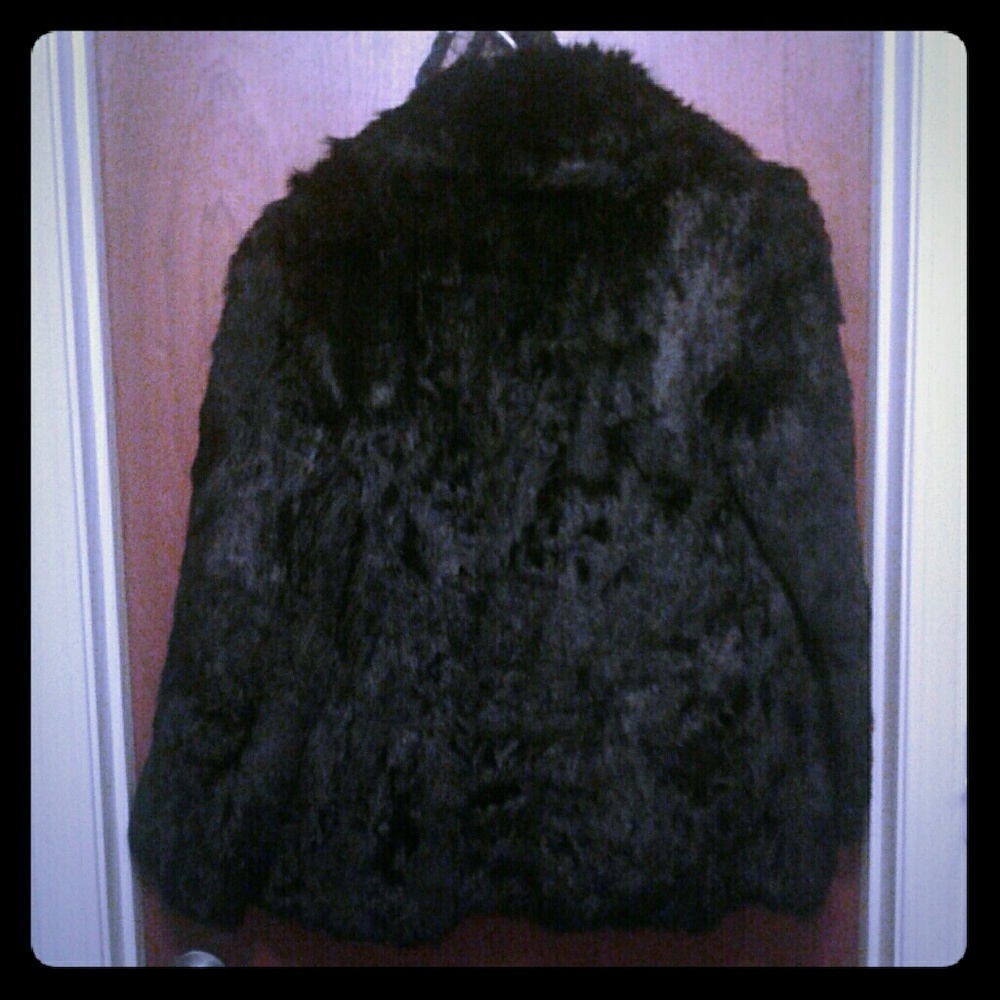 Women's genuine fur jacket